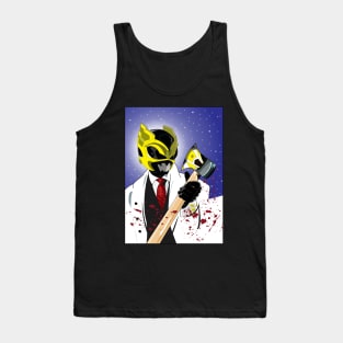 American Psycho Ranger Yellow Tank Top